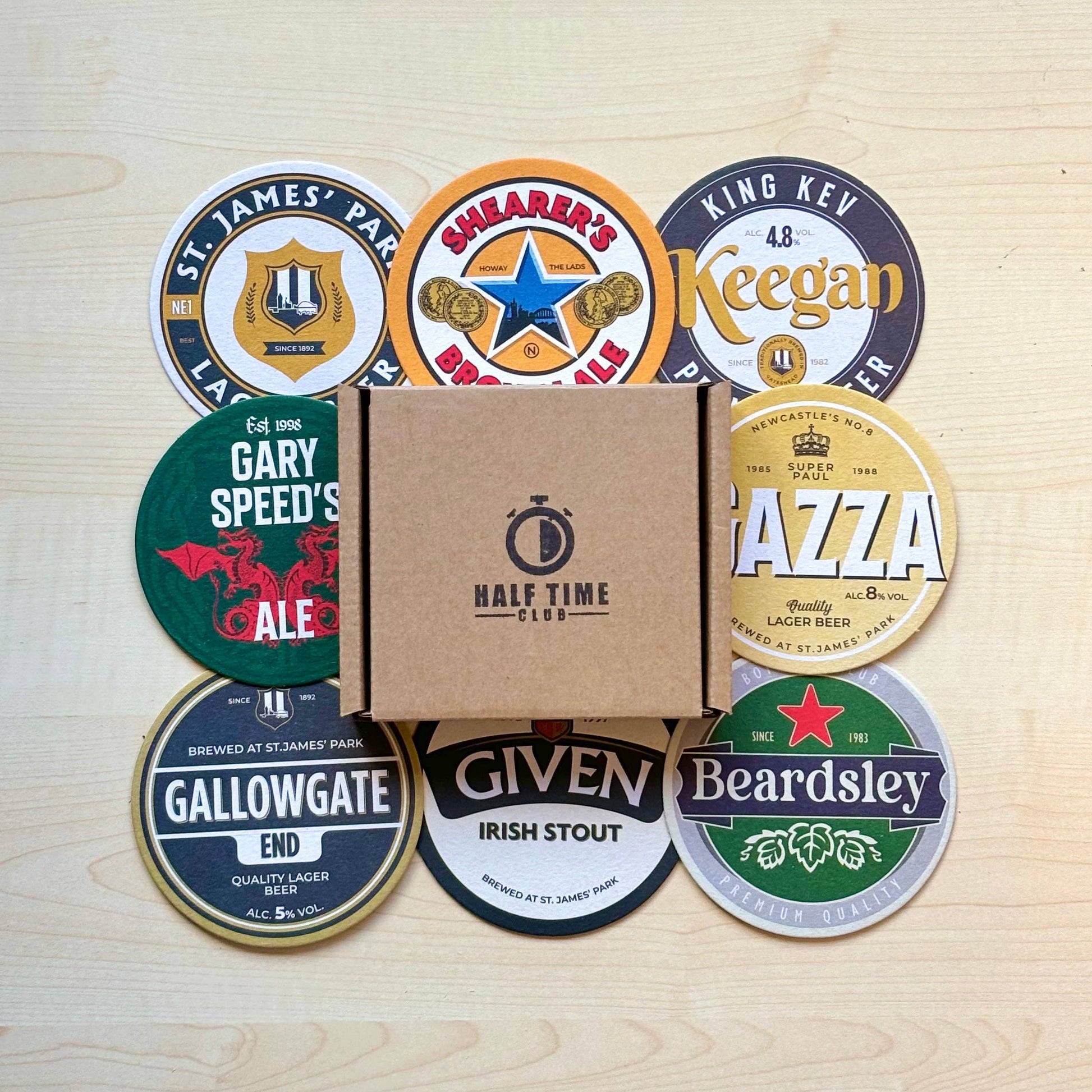 Newcastle United Beer Mats (8-Pack)