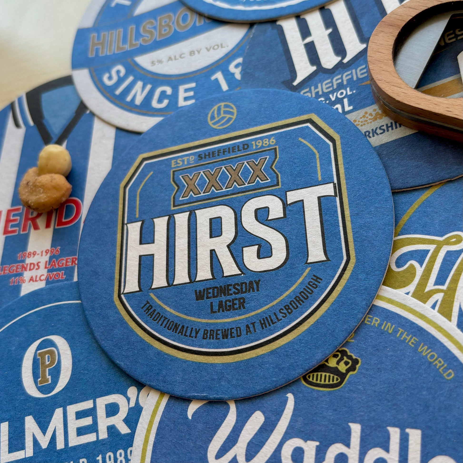 Sheffield Wednesday Beer Mats (8-Pack)