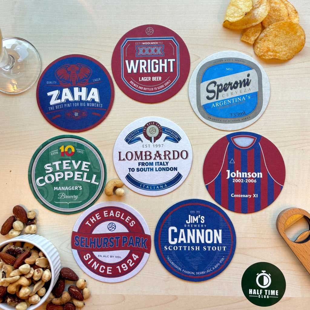 Crystal Palace Beer Mats (8-Pack)