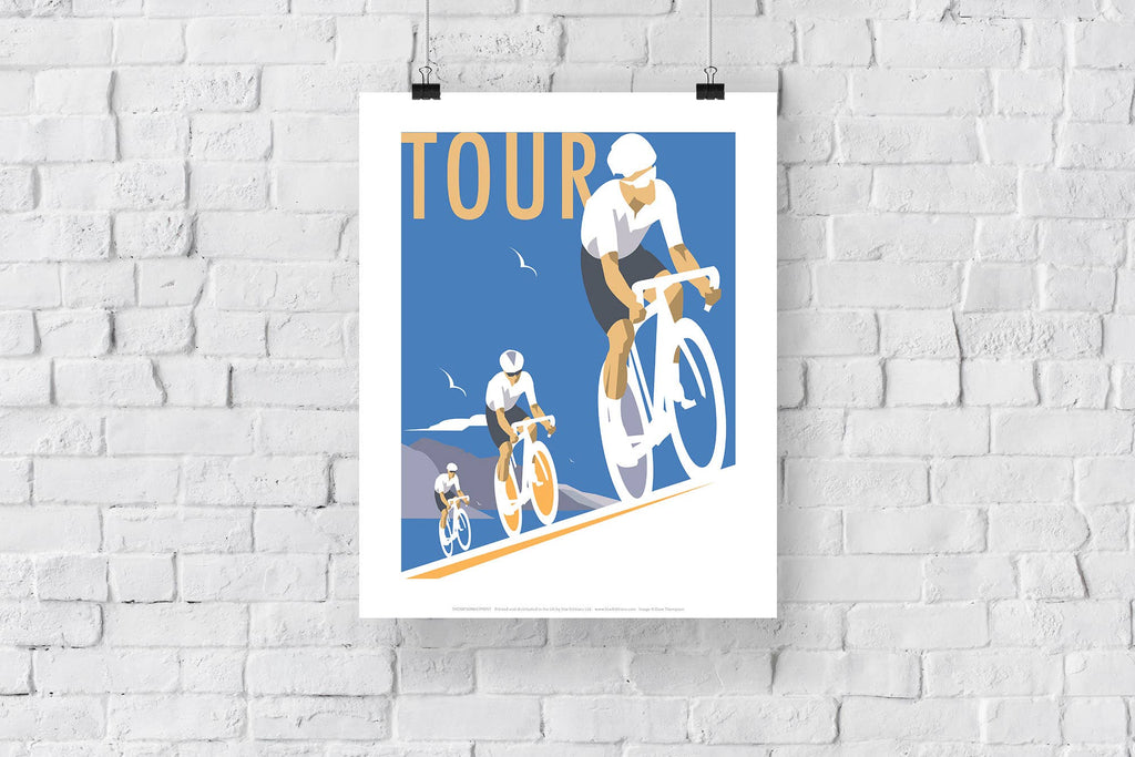 Tour (Cycling) Premium Art Print