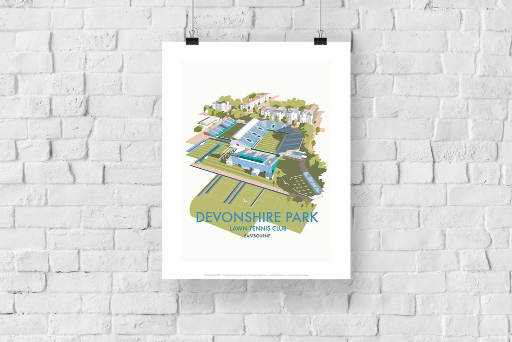 Devonshire Park Lawn Tennis Club, Eastbourne Art Print