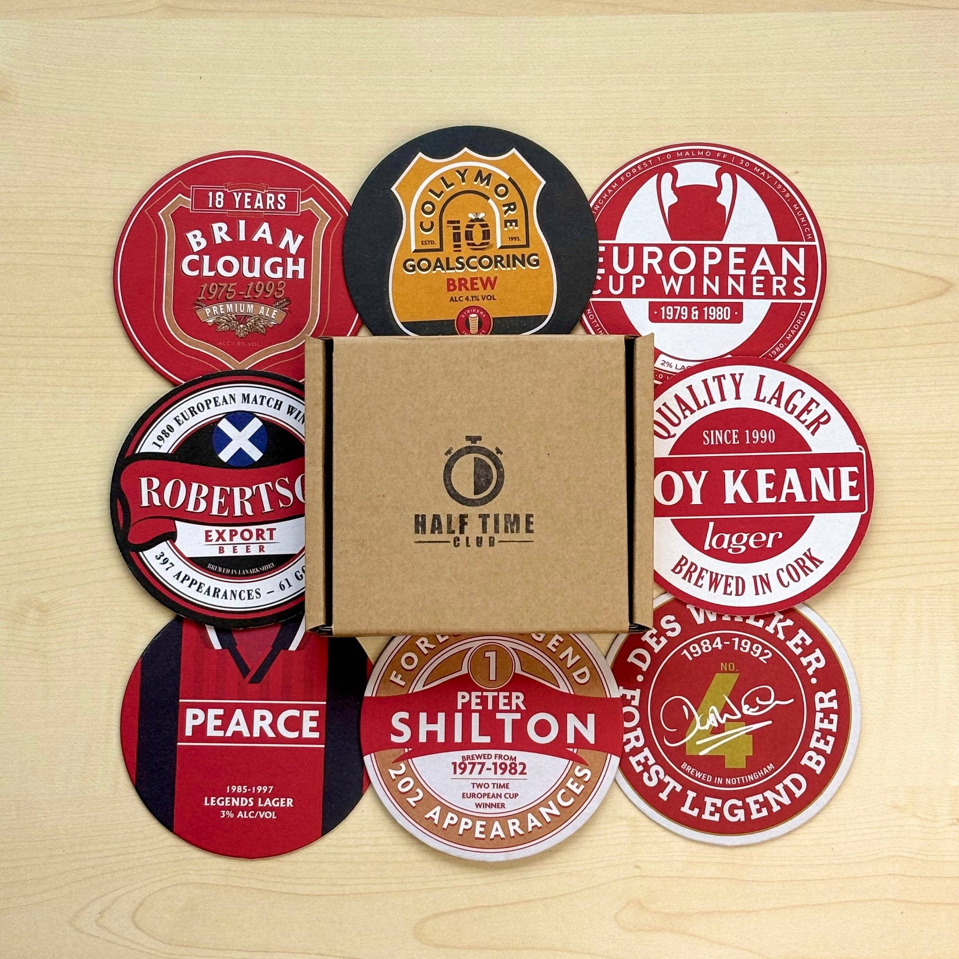 Nottingham Forest Beer Mats (8-Pack)