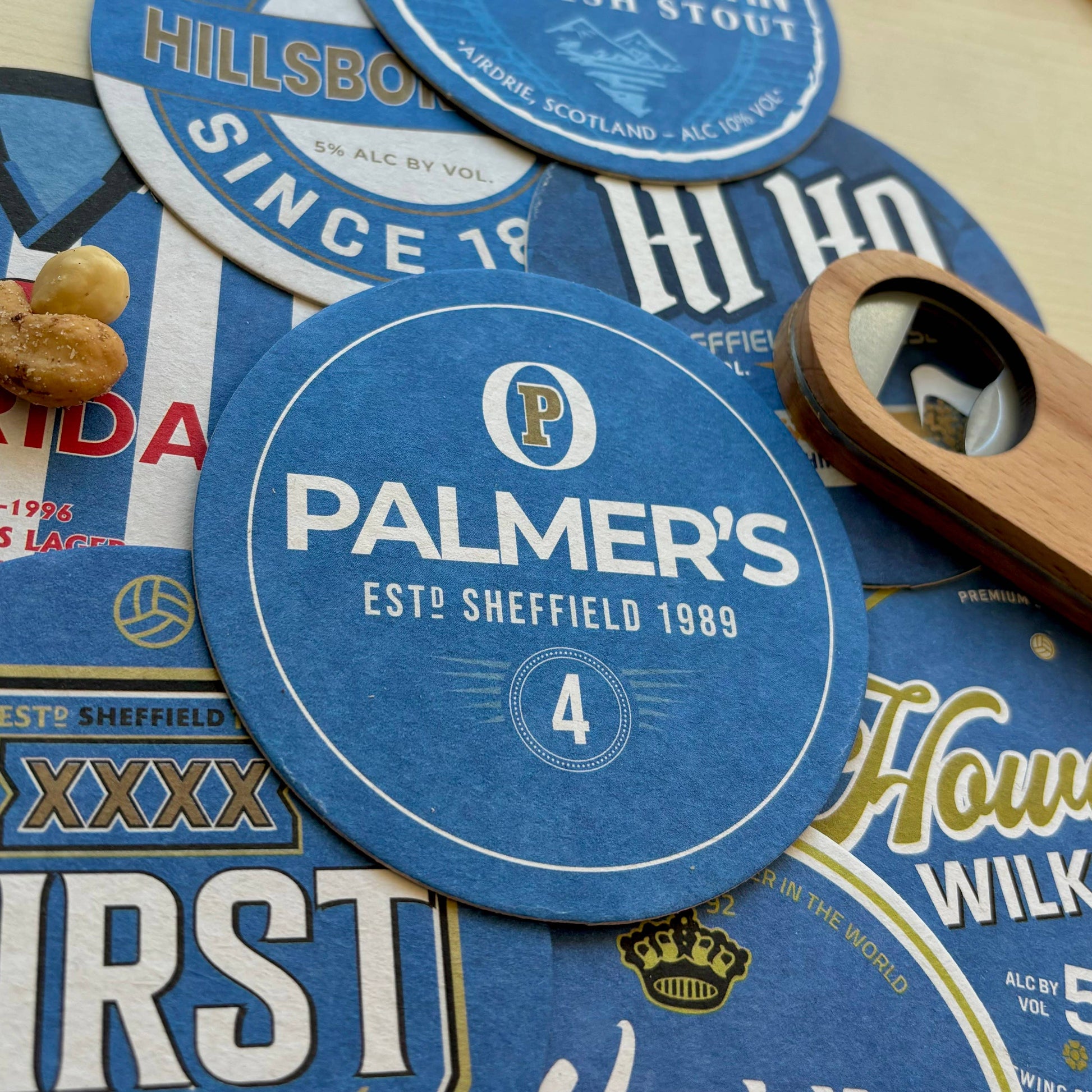 Sheffield Wednesday Beer Mats (8-Pack)