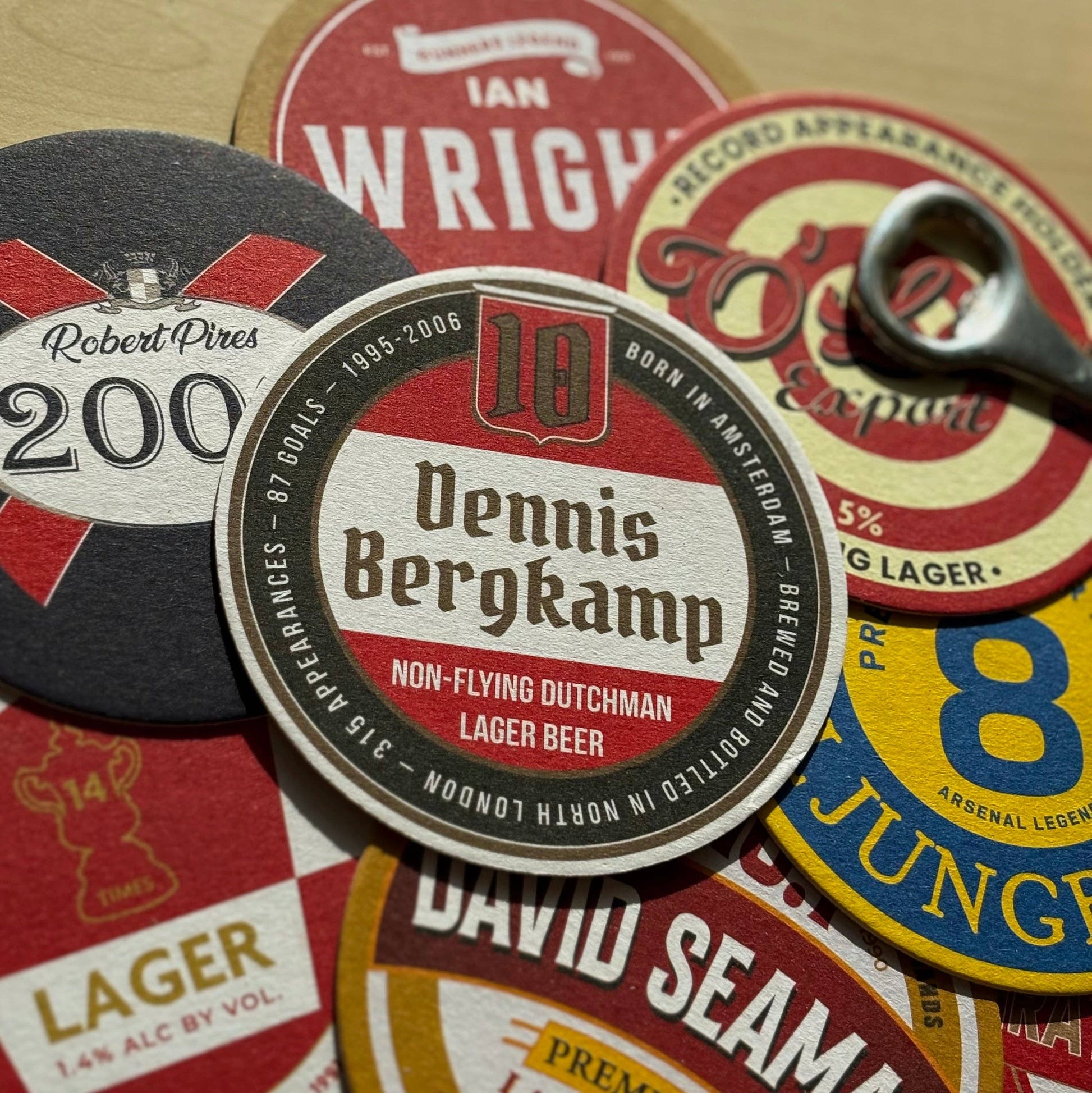 Arsenal Beer Mat (8-Pack)