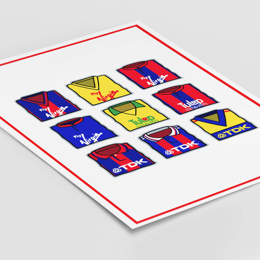 Crystal Palace Shirts Through the Years