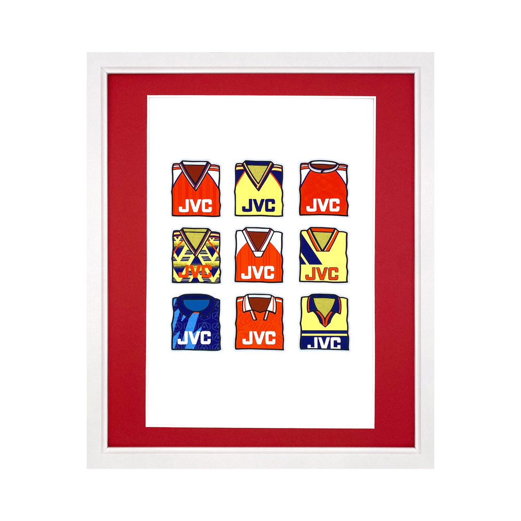 Arsenal Shirts Through the Years