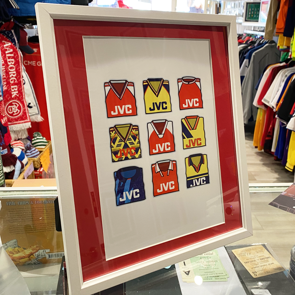 Arsenal Shirts Through the Years