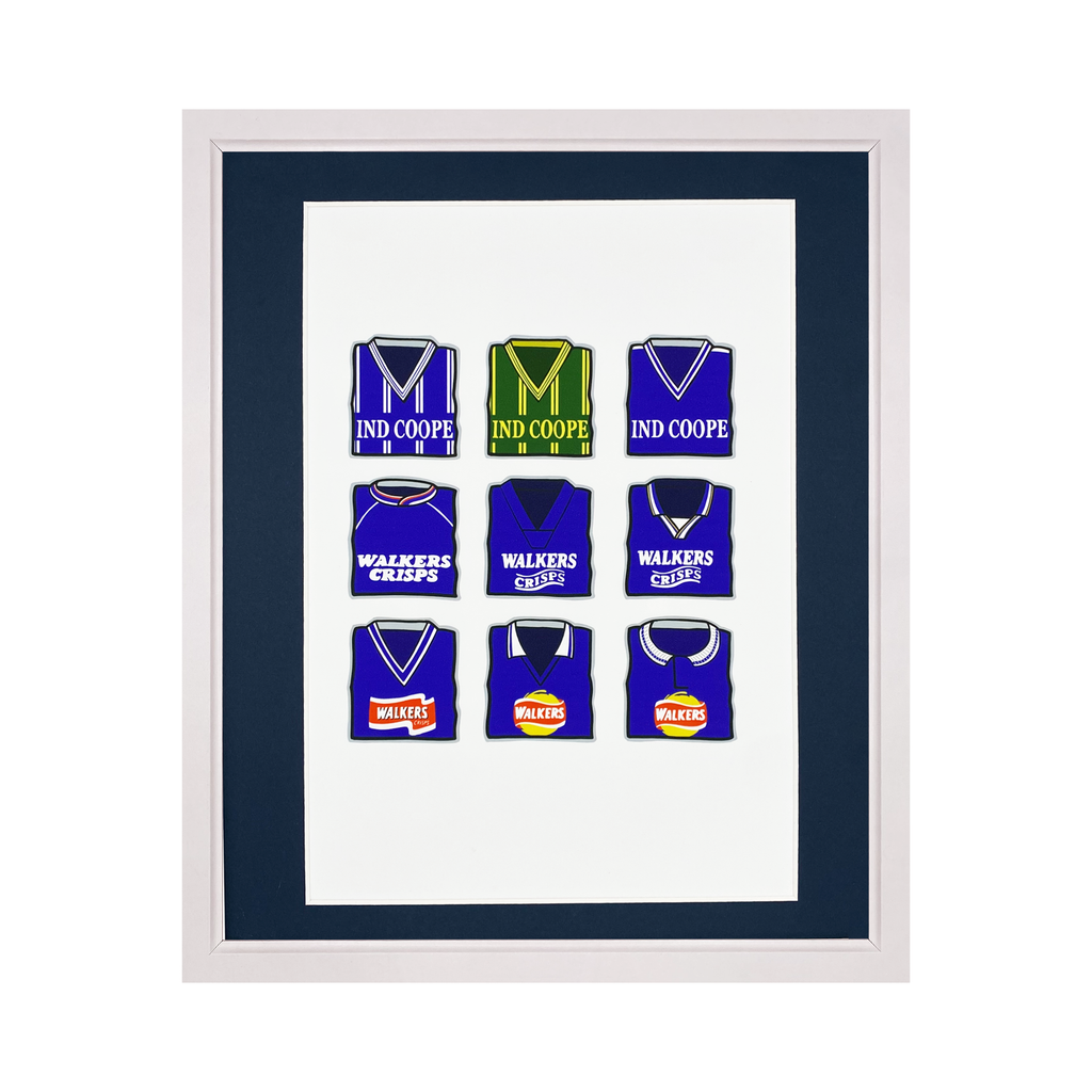 Leicester City Shirts Through the Years