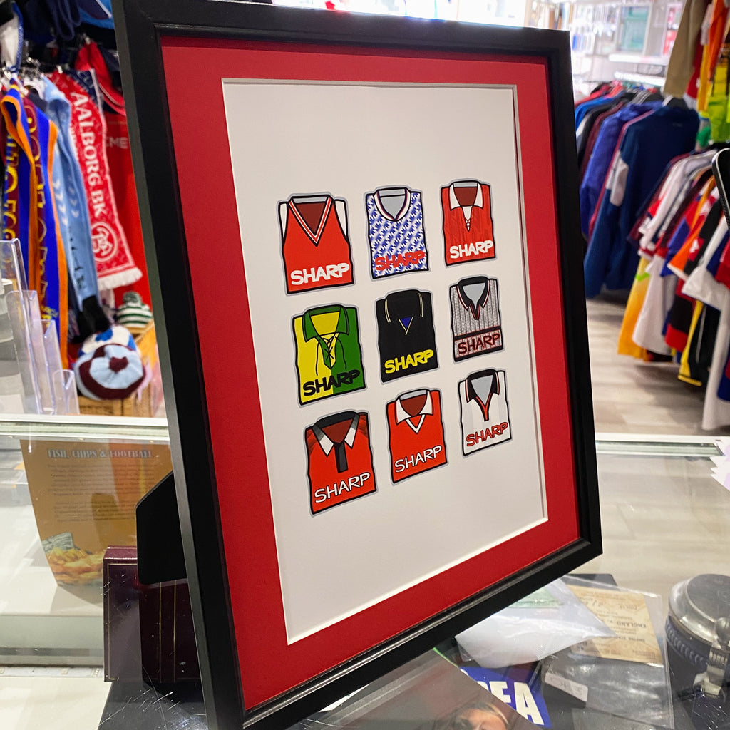Manchester Utd Shirts Through the Years
