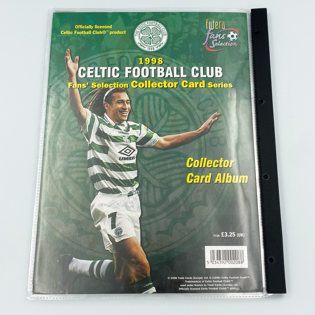 Celtic 1998 Futera Fans' Selection Collector Card Album | Complete Set (Missing Special Editions)