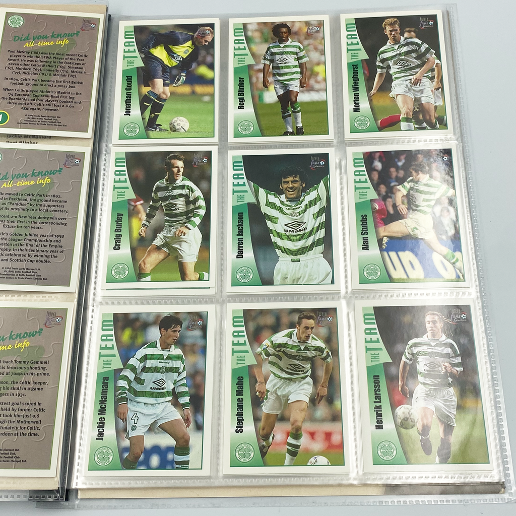 Celtic 1998 Futera Fans' Selection Collector Card Album | Complete Set (Missing Special Editions)