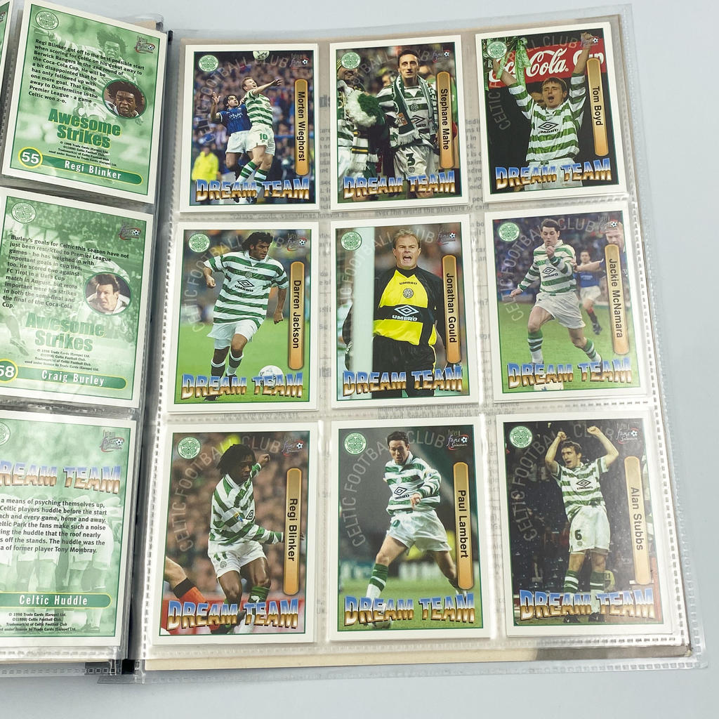 Celtic 1998 Futera Fans' Selection Collector Card Album | Complete Set (Missing Special Editions)