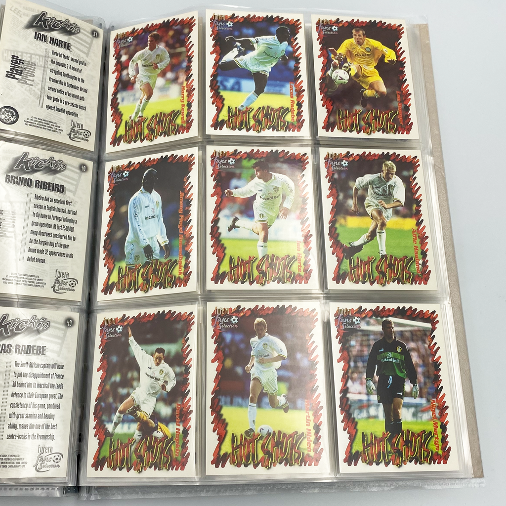 Leeds United 1999 Futera Fans' Selection Collector Card Album | Complete Set (Missing Special Editions)