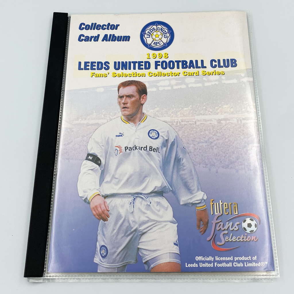 Leeds United 1998 Futera Fans' Selection Collector Card Album | Complete Set (Missing Special Editions)