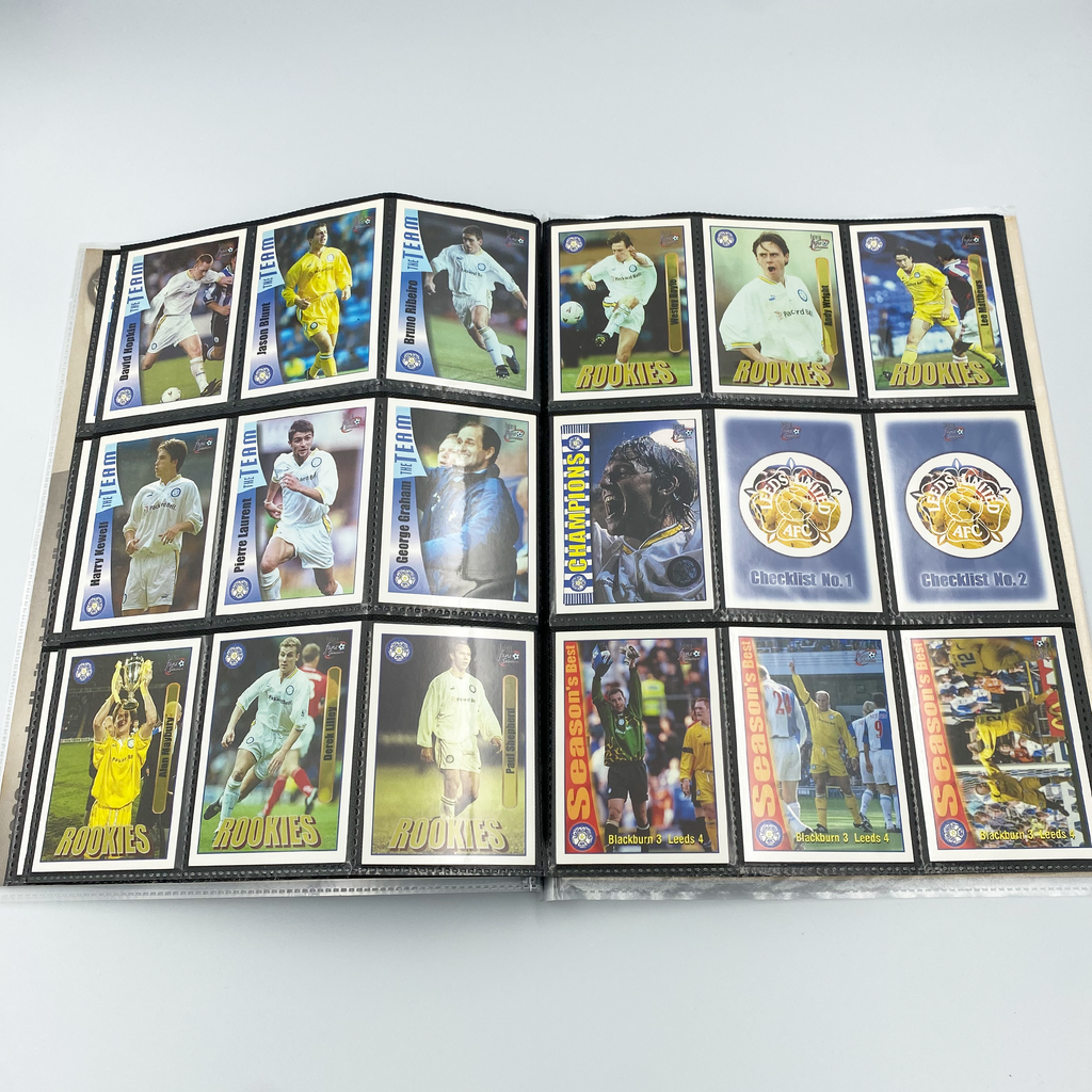 Leeds United 1998 Futera Fans' Selection Collector Card Album | Complete Set (Missing Special Editions)