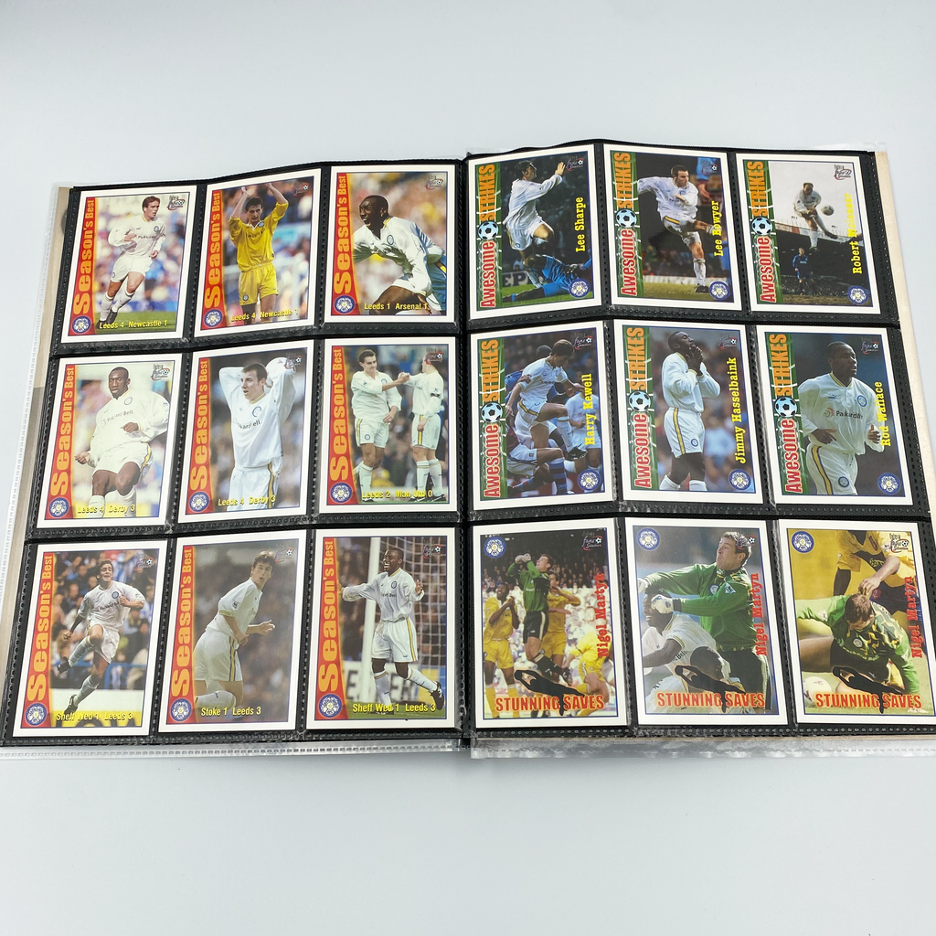 Leeds United 1998 Futera Fans' Selection Collector Card Album | Complete Set (Missing Special Editions)