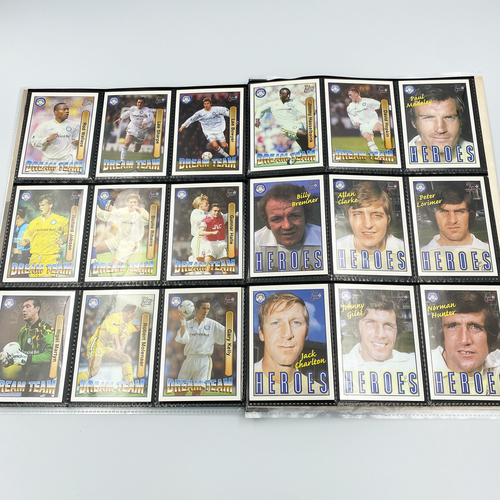 Leeds United 1998 Futera Fans' Selection Collector Card Album | Complete Set (Missing Special Editions)