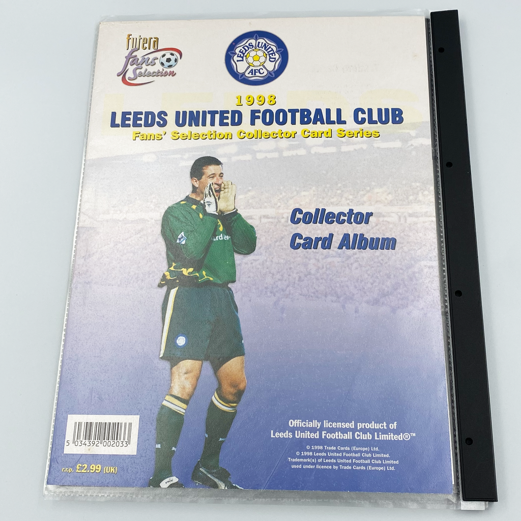 Leeds United 1998 Futera Fans' Selection Collector Card Album | Complete Set (Missing Special Editions)