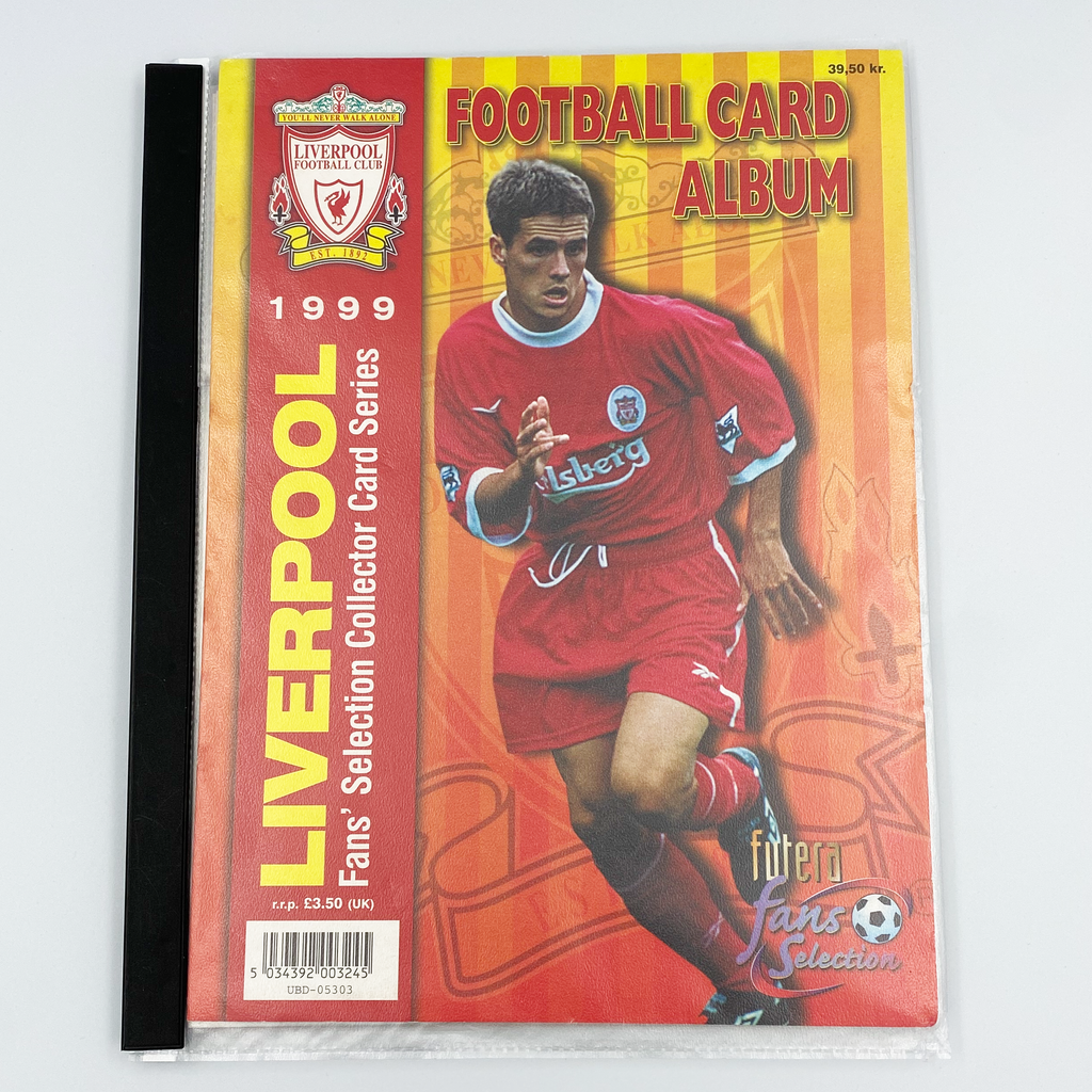 Liverpool 1999 Futera Fans' Selection Collector Card Album | Complete Set (Missing Special Editions)