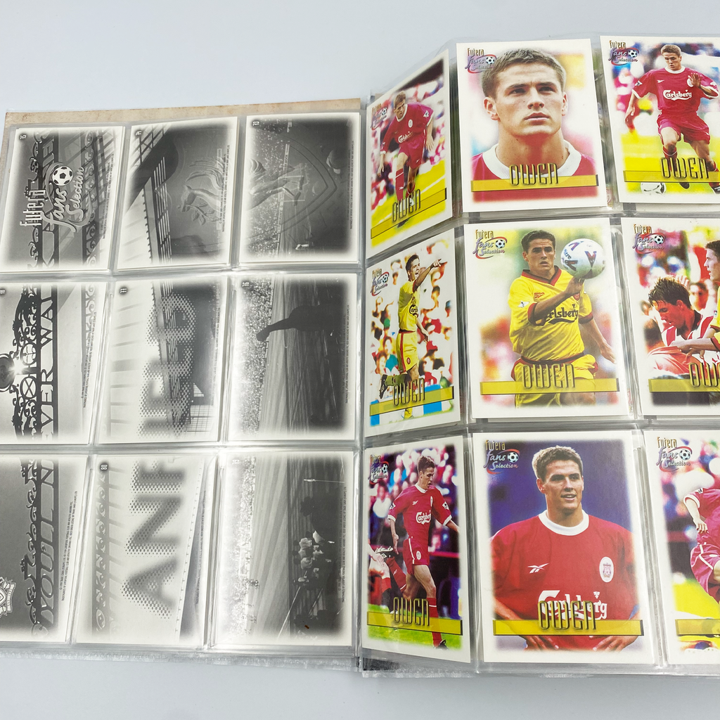 Liverpool 1999 Futera Fans' Selection Collector Card Album | Complete Set (Missing Special Editions)