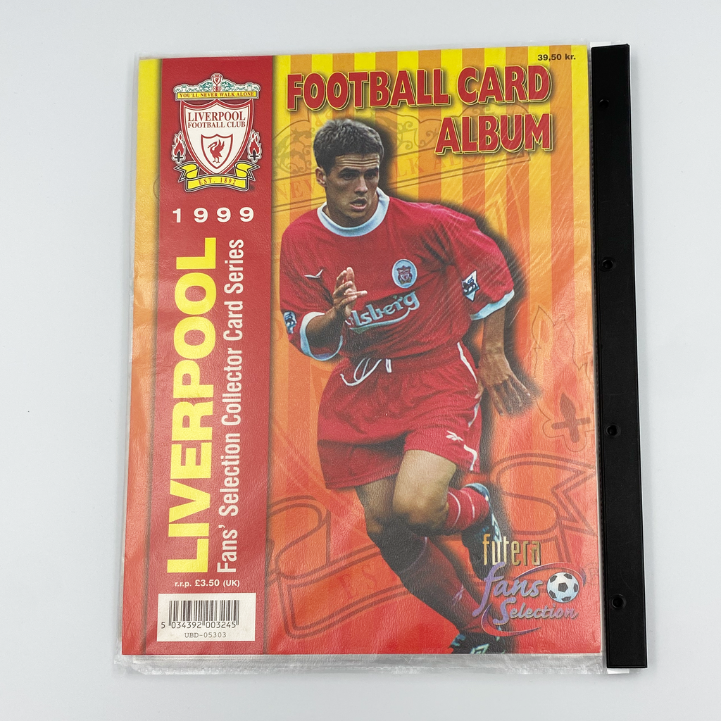 Liverpool 1999 Futera Fans' Selection Collector Card Album | Complete Set (Missing Special Editions)