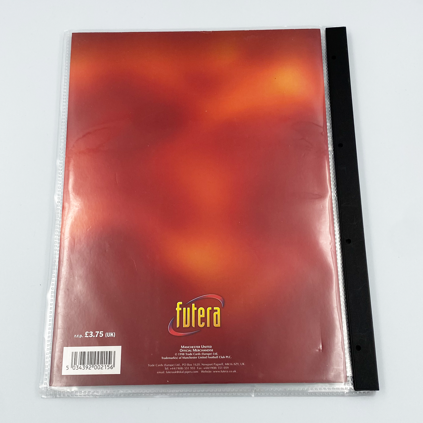 Manchester United 1998 Futera Fans' Selection Collector Card Album | Complete Set (Missing Special Editions)