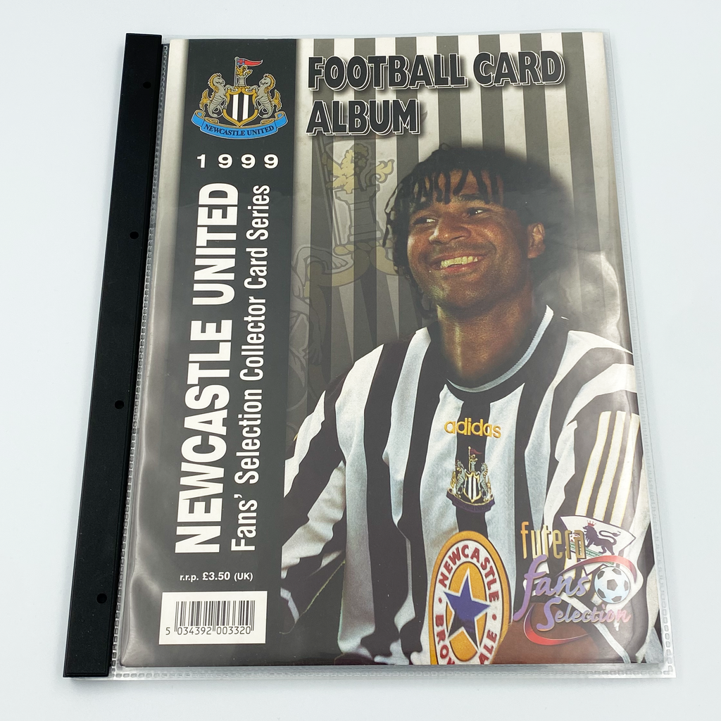 Newcastle United 1999 Futera Fans' Selection Collector Card Album | Complete Set (Missing Special Editions)