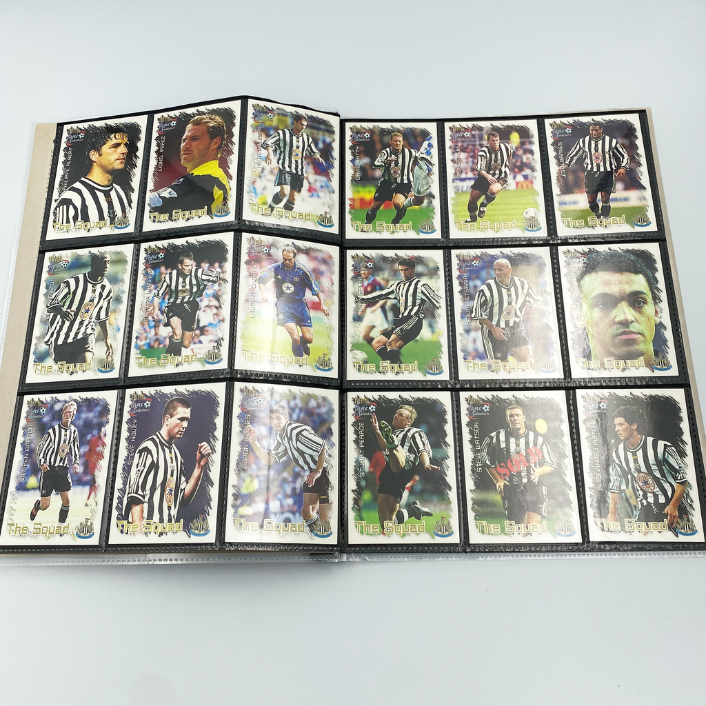 Newcastle United 1999 Futera Fans' Selection Collector Card Album | Complete Set (Missing Special Editions)
