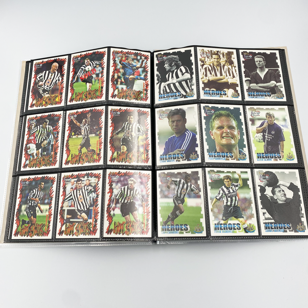 Newcastle United 1999 Futera Fans' Selection Collector Card Album | Complete Set (Missing Special Editions)
