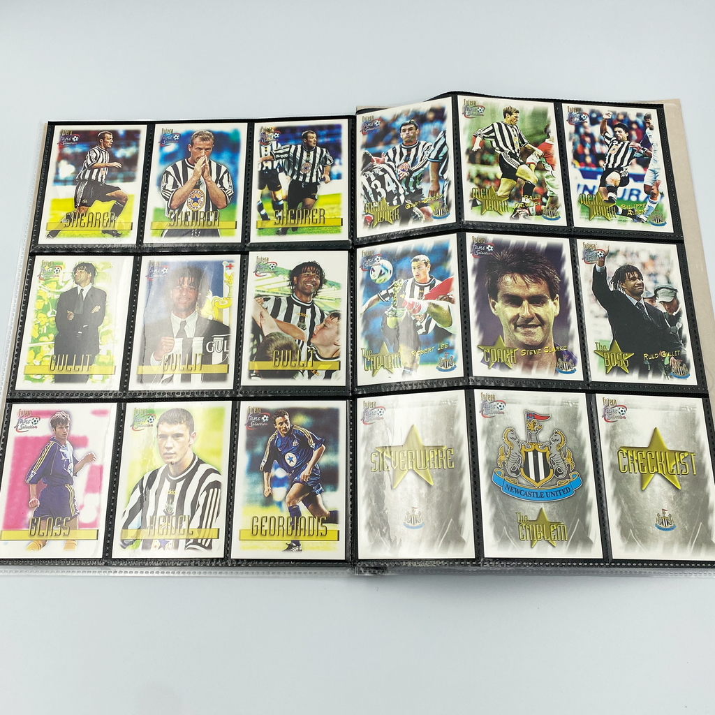 Newcastle United 1999 Futera Fans' Selection Collector Card Album | Complete Set (Missing Special Editions)