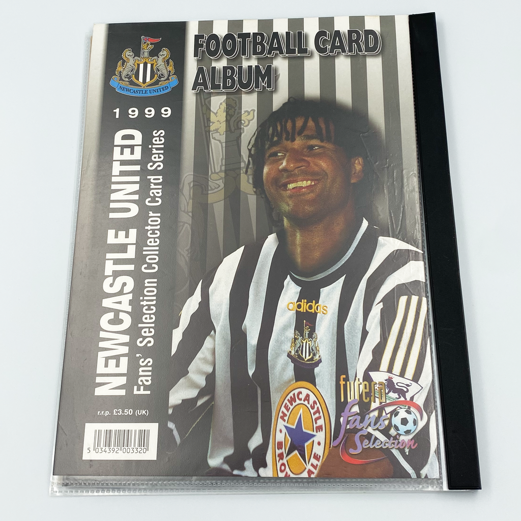 Newcastle United 1999 Futera Fans' Selection Collector Card Album | Complete Set (Missing Special Editions)