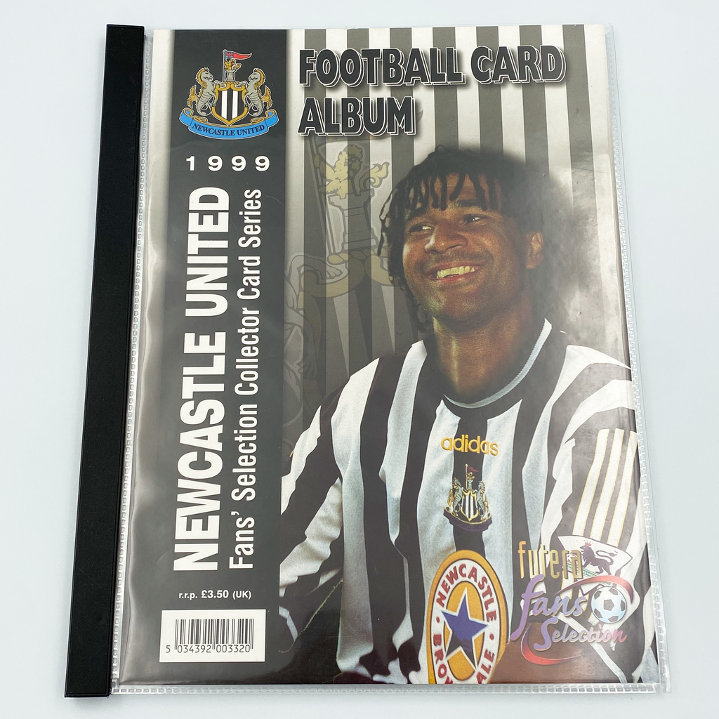 Newcastle United 1999 Futera Fans' Selection Collector Card Album | Complete Set (Missing Special Editions)