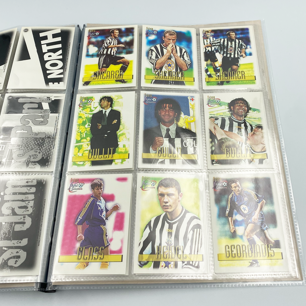 Newcastle United 1999 Futera Fans' Selection Collector Card Album | Complete Set (Missing Special Editions)