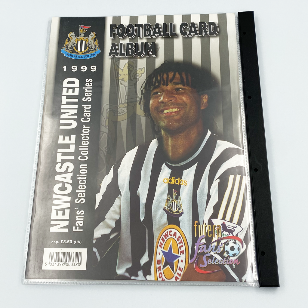 Newcastle United 1999 Futera Fans' Selection Collector Card Album | Complete Set (Missing Special Editions)