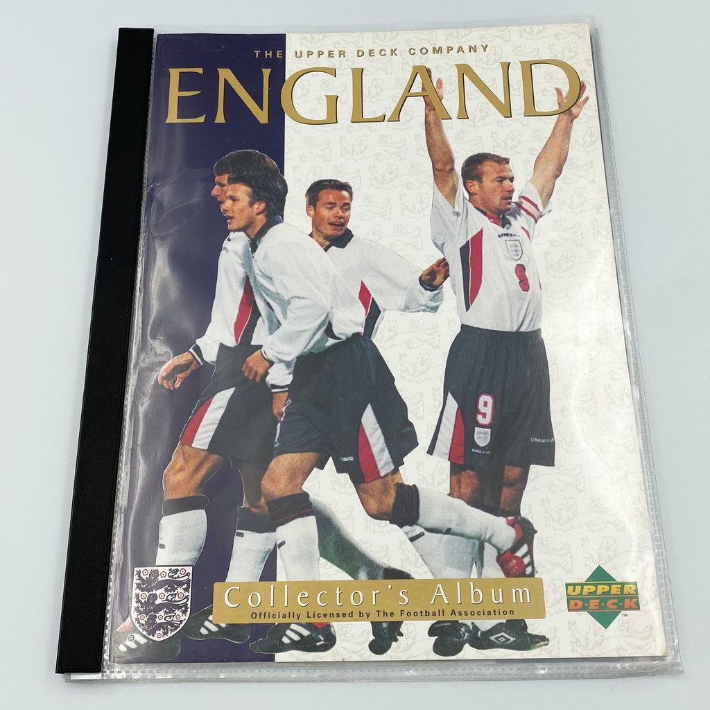 England 1998 Upper Deck Collector's Album | Complete Football Card Collection (Excluding Chase Cards)
