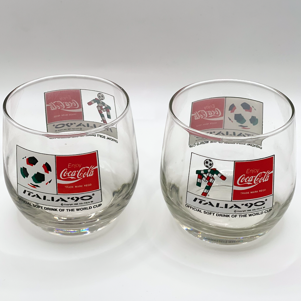 Italia '90 Glass Tumblers