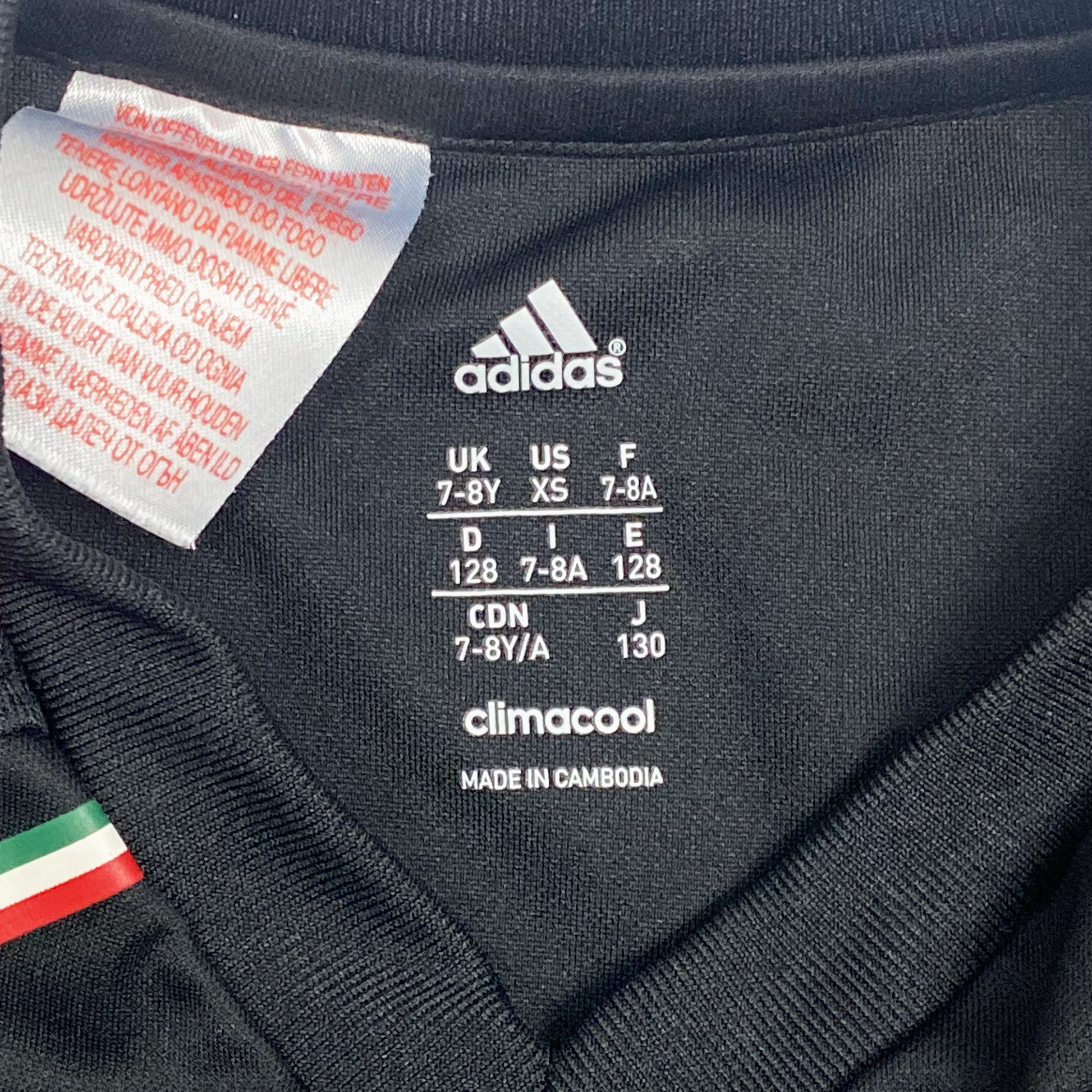 AC Milan Training Shirt | 7-8 Years