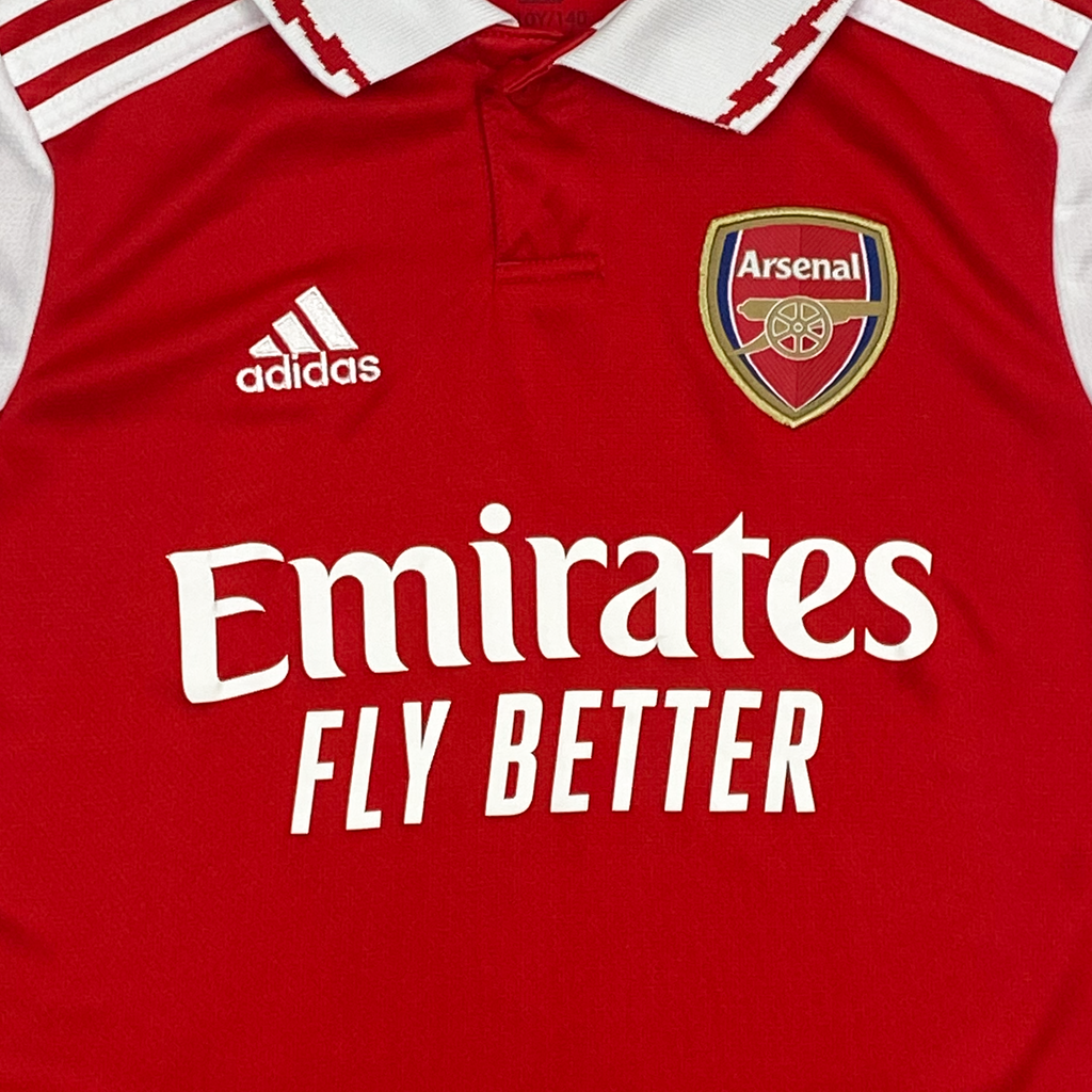 Arsenal Home Shirt (2022-23) | 9-10 Years