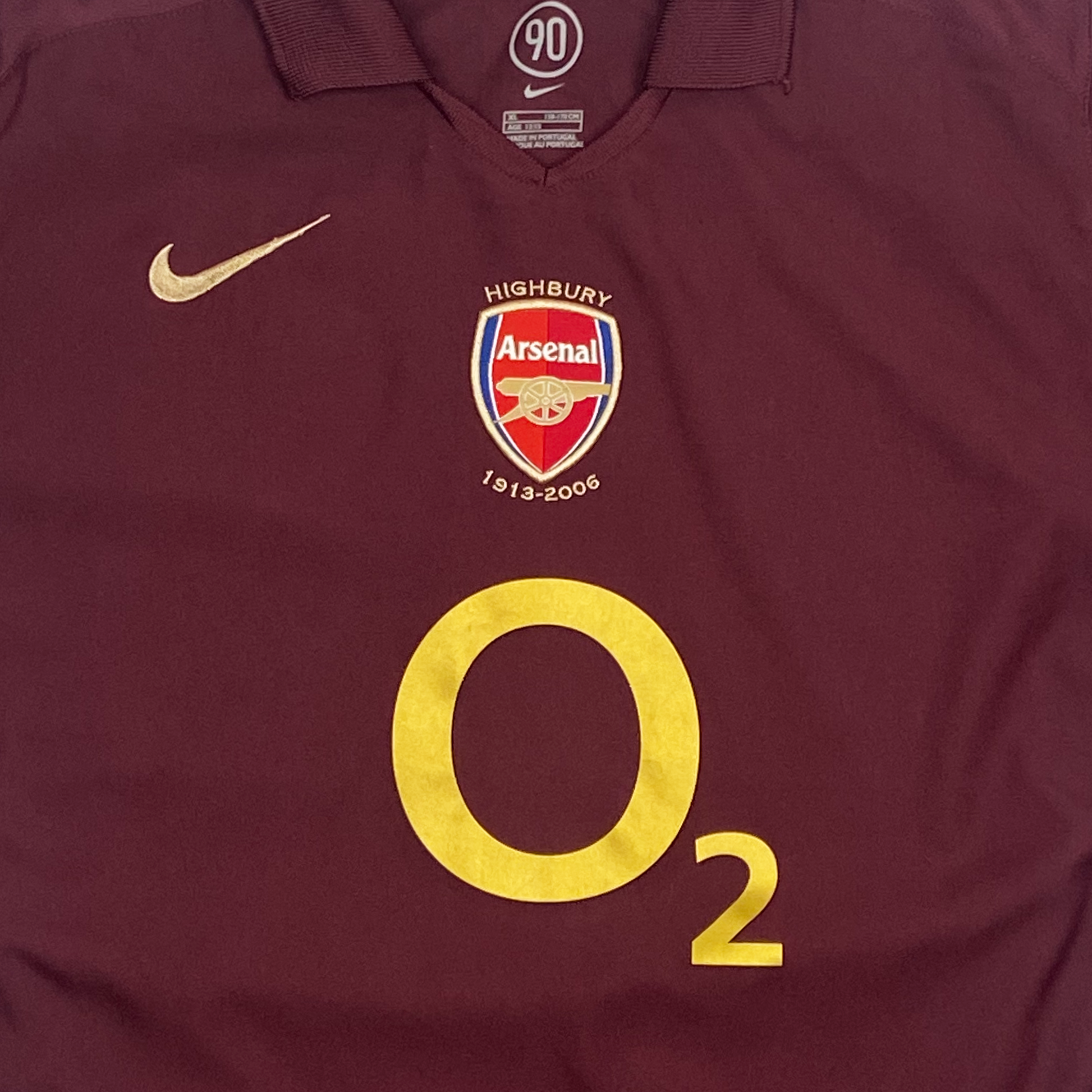 Arsenal Home Shirt (2005-06) | 13-14 Years