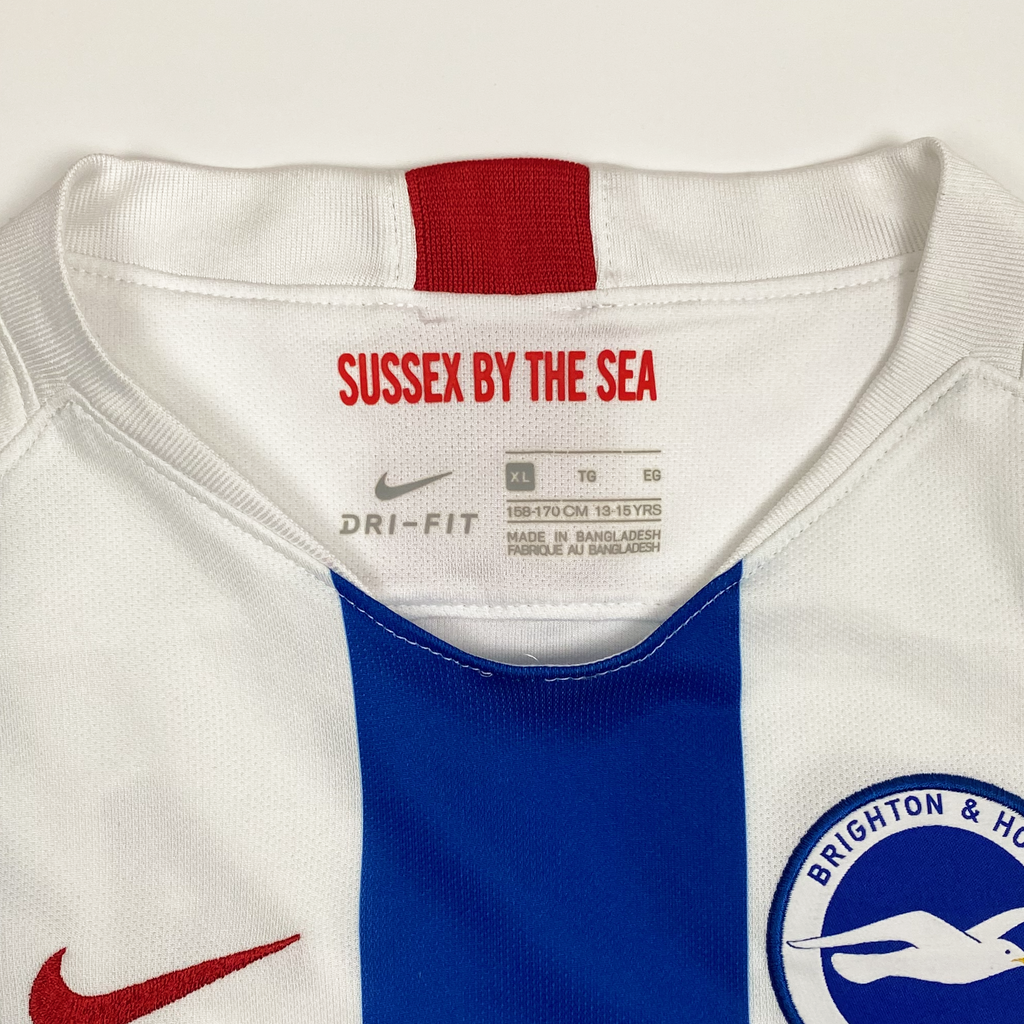 Brighton & Hove Albion Home Shirt (2018-19) - Knockaert 11 | 13-14 Years