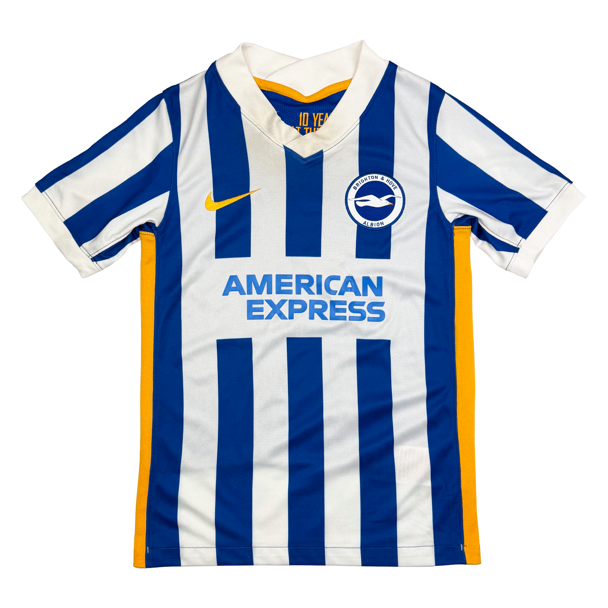 Brighton & Hove Albion Home Shirt (2021-22) | 8-9 Years