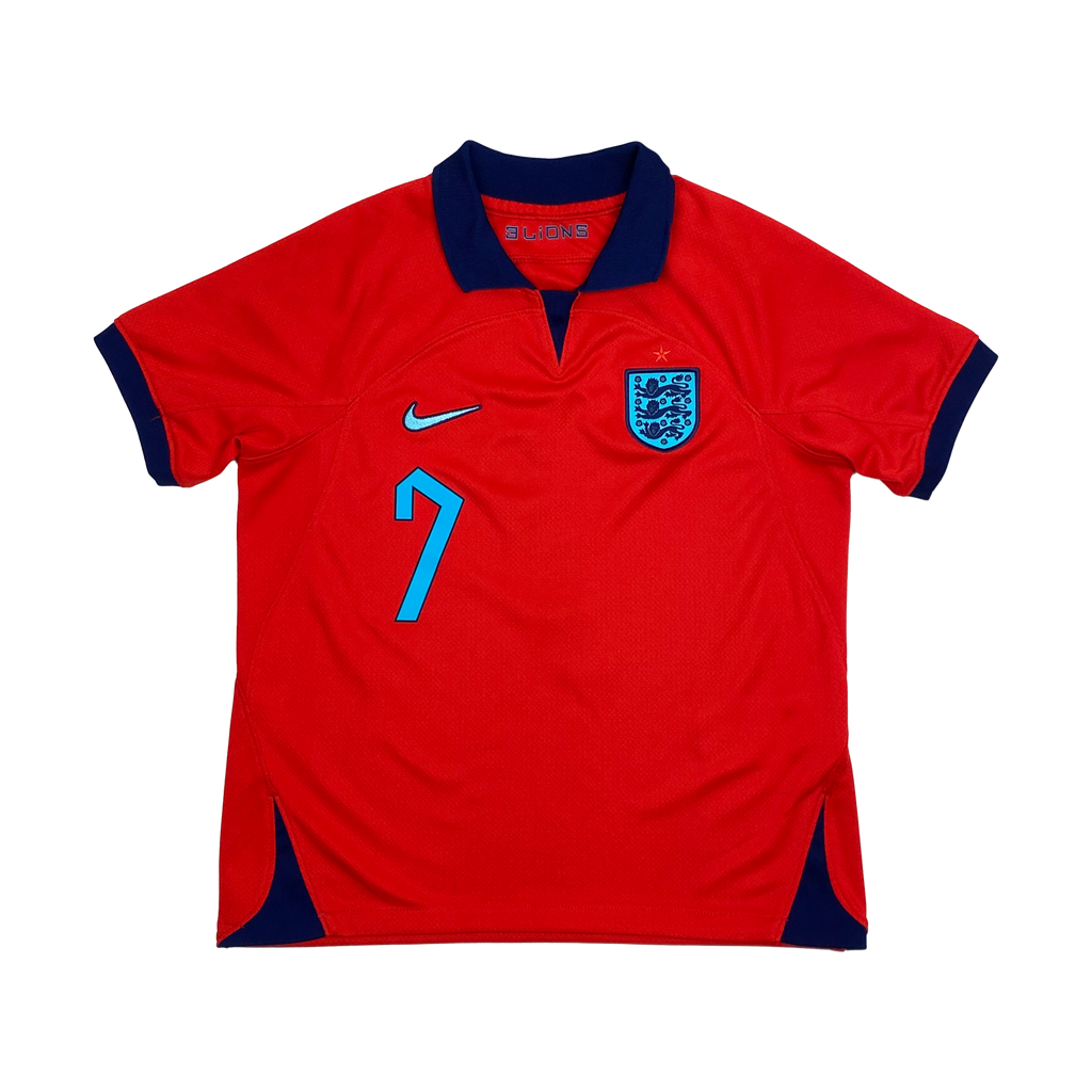 England Away Kit (2022) - Grealish 7 | 7-8 Years