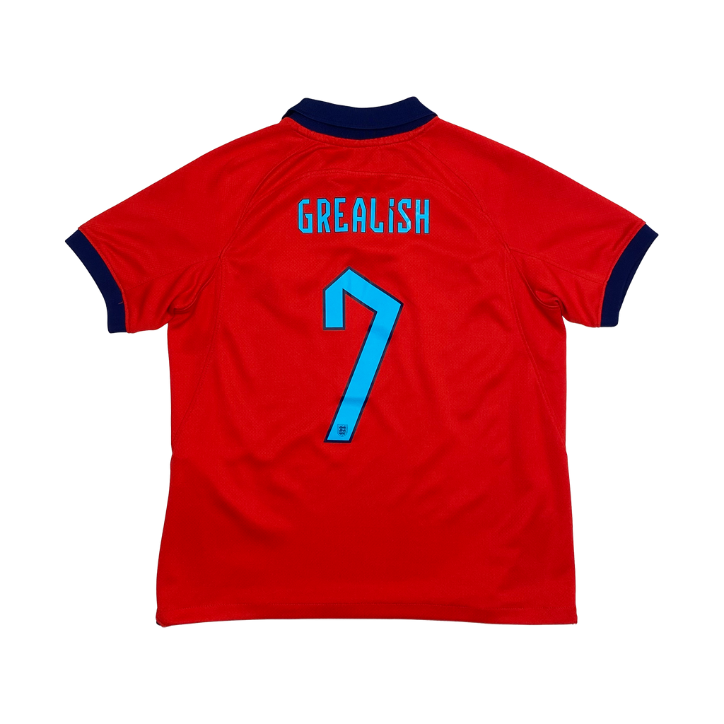 England Away Kit (2022) - Grealish 7 | 7-8 Years