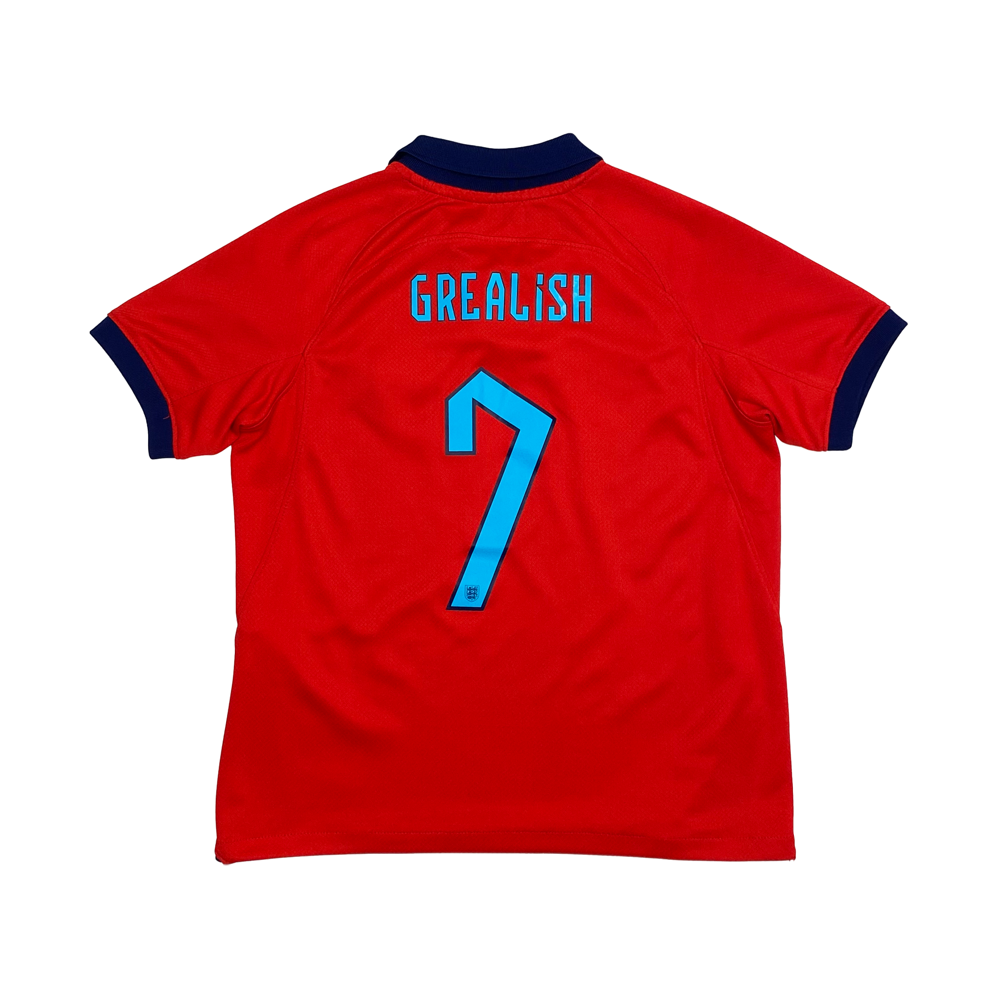 England Away Kit (2022) - Grealish 7 | 7-8 Years
