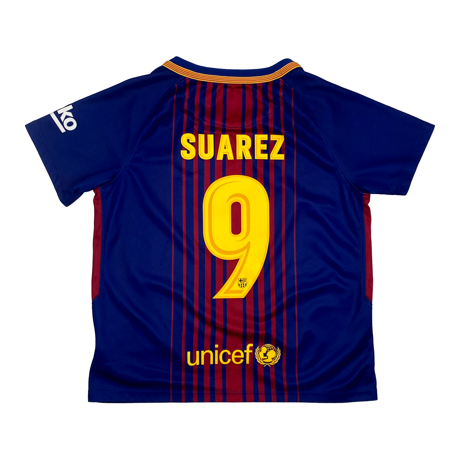 FC Barcelona Home (2017-18) - Suarez 9 | 5-6 Years