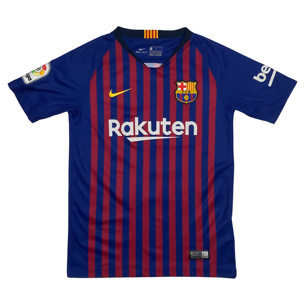 FC Barcelona Home Shirt (2018-19) - Messi 10 | 10-11 Years
