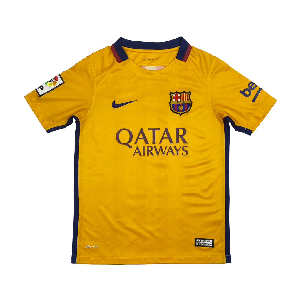 FC Barcelona Away Shirt (2015-16) - Neymar 11 | 8-9 Years