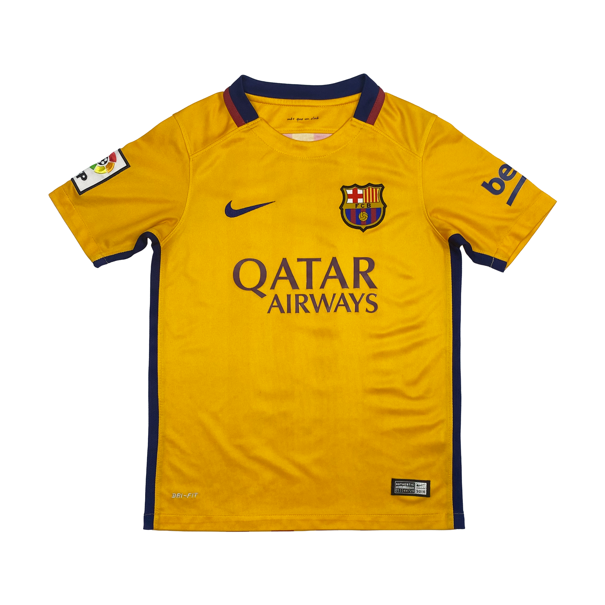 FC Barcelona Away Shirt (2015-16) - Neymar 11 | 8-9 Years