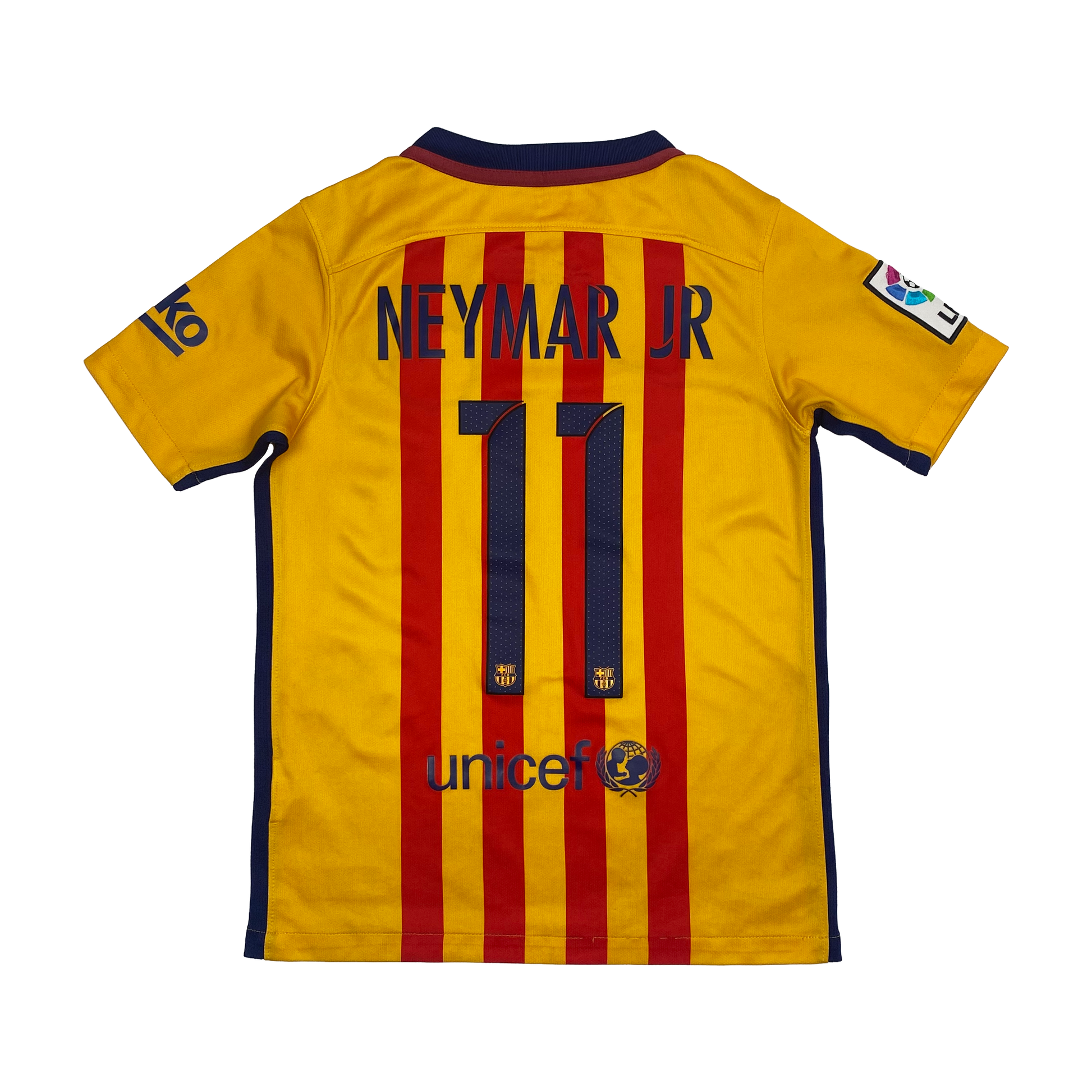 FC Barcelona Away Shirt (2015-16) - Neymar 11 | 8-9 Years