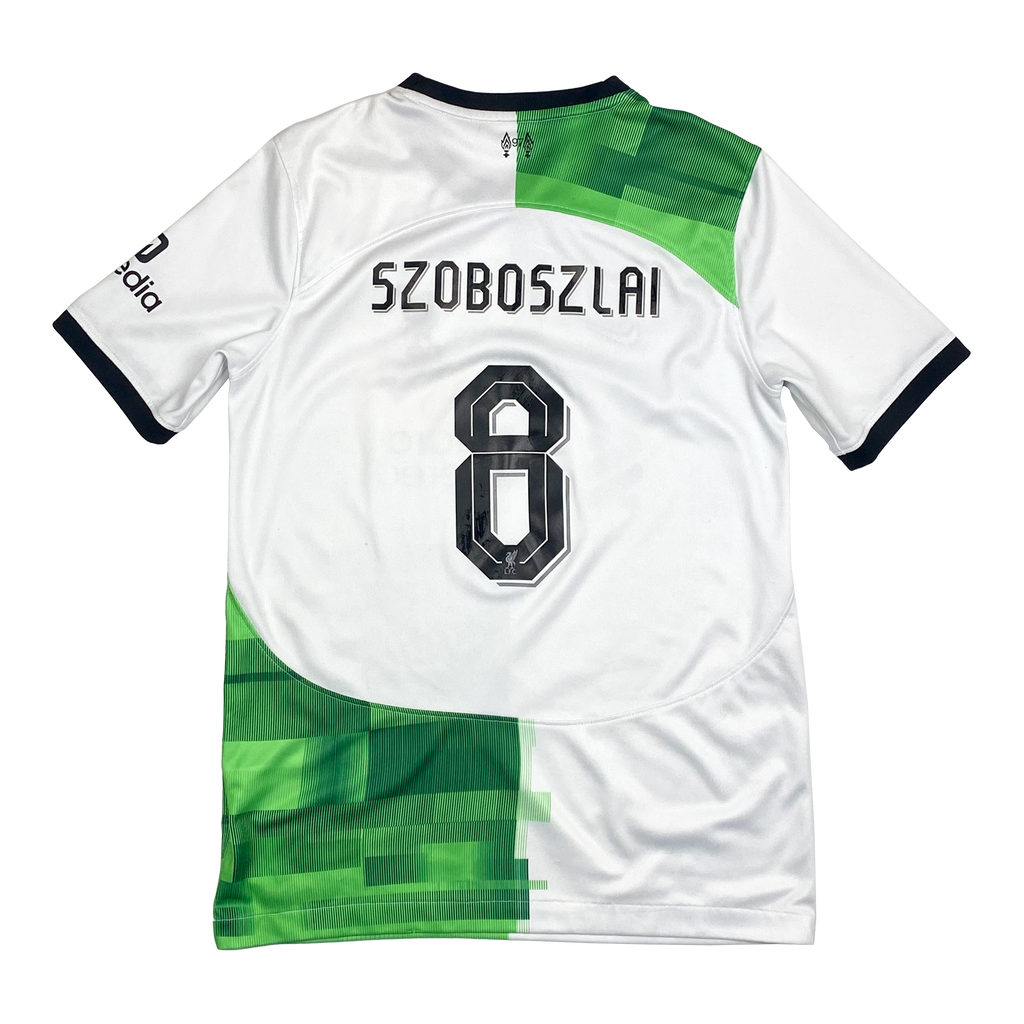 Liverpool Away Shirt (2023-24) - Szoboszlai 8 | 12-13 Years
